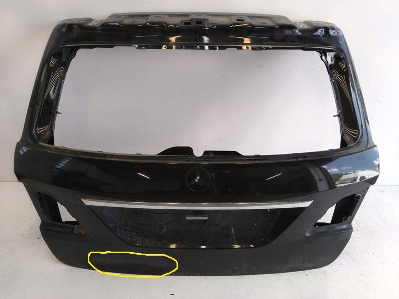Купить Mercedes ml 166 крышка багажника задний
