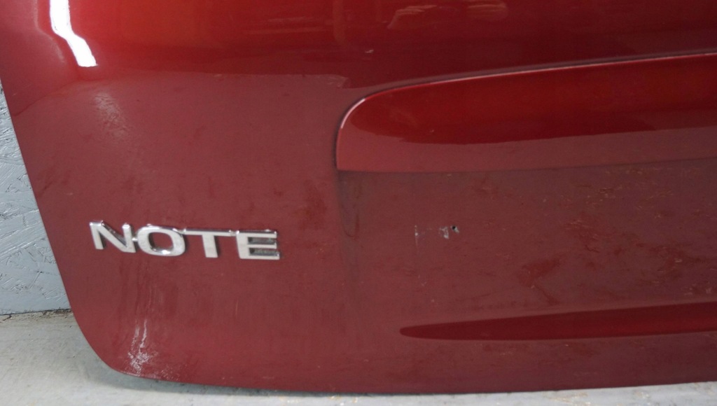 фото №11, Nissan note e11 lift крышка багажника задняя багажника k617