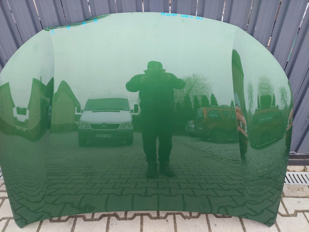 фото №6, Peugeot 308 iii 21- капот кришка двигуна