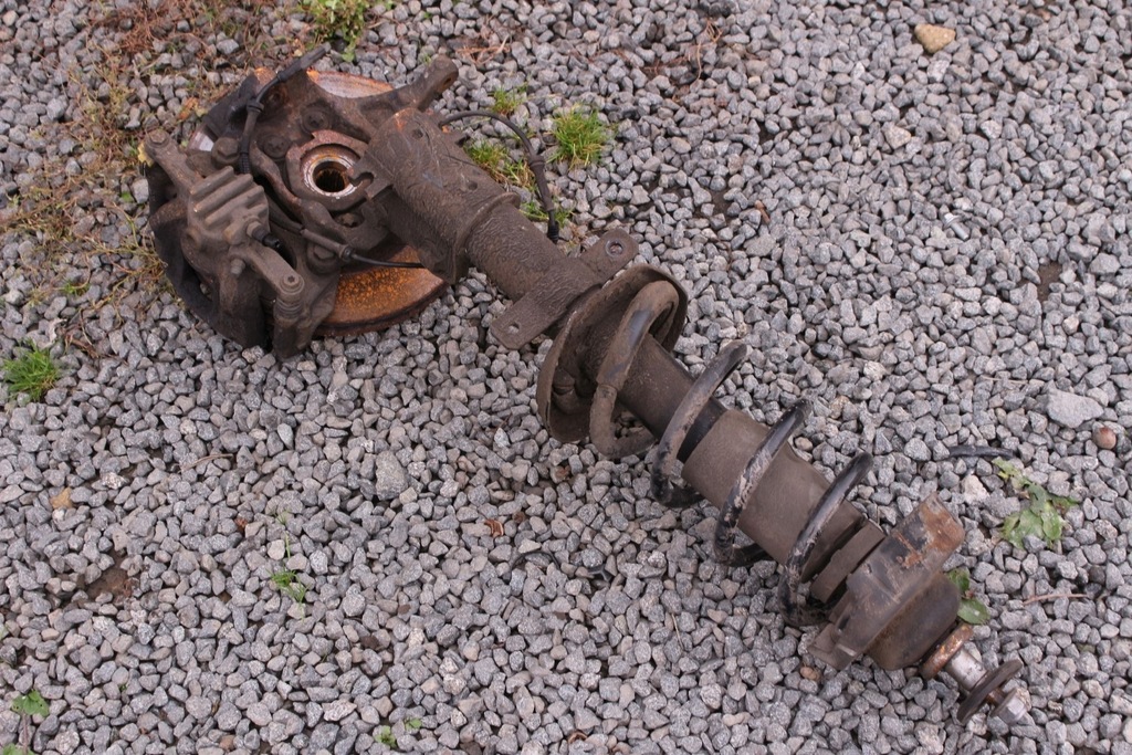 фото №8, Левый амортизационная стойка амортизатор перед поворотный кулак trafic iii vivaro b