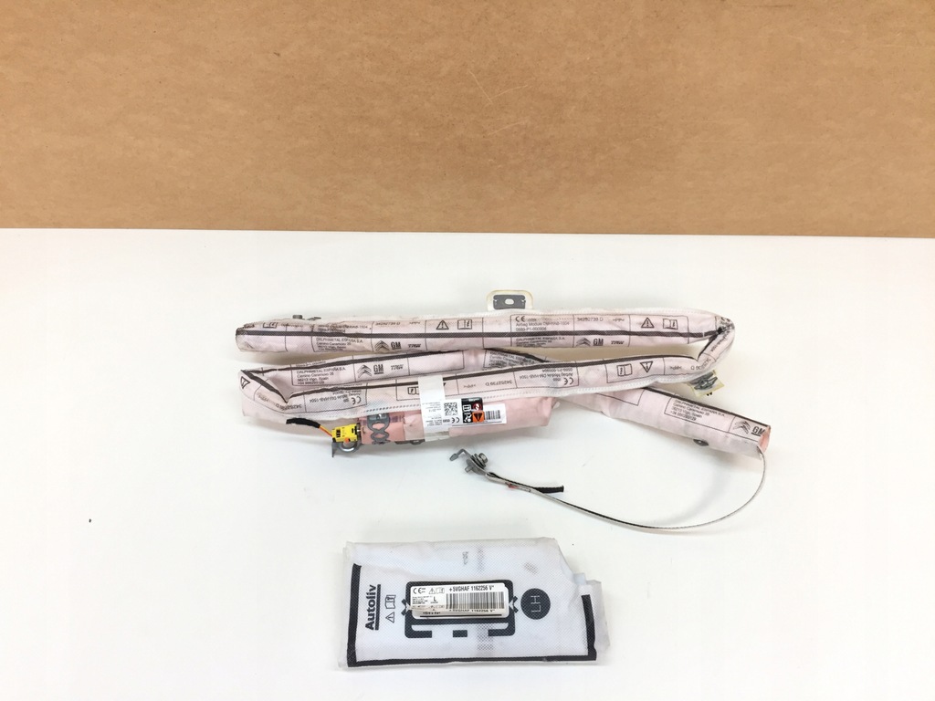 фото №1, C3 aircross подушка сидіння + шторка безпеки ліва