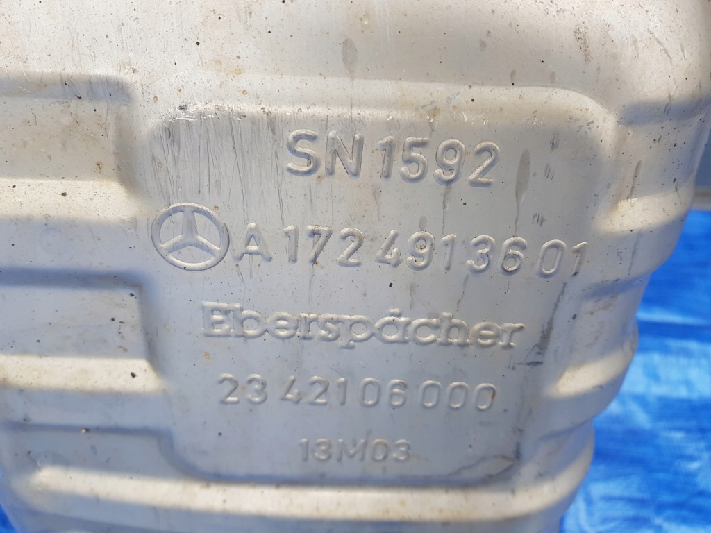 фото №12, Гасник вихлоп глушники правий лівий комплект mercedes slk slc r172 w172