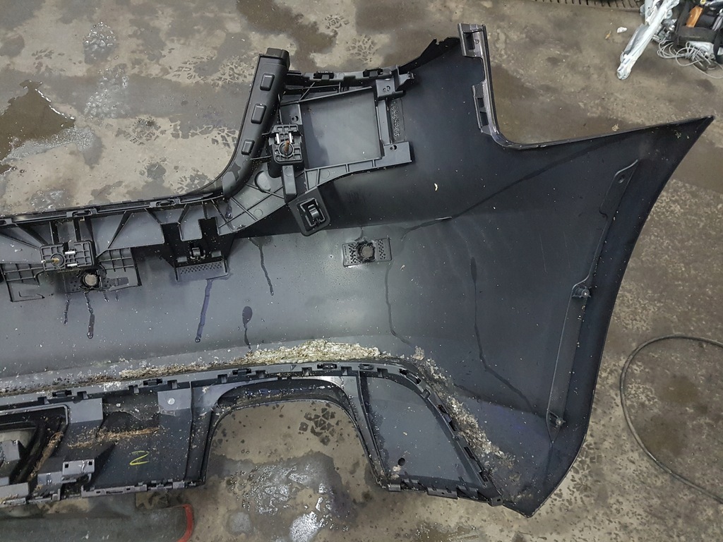 фото №11, Audi a3 8v 13- бампер задняя, 3 дверь, цвет ly8u