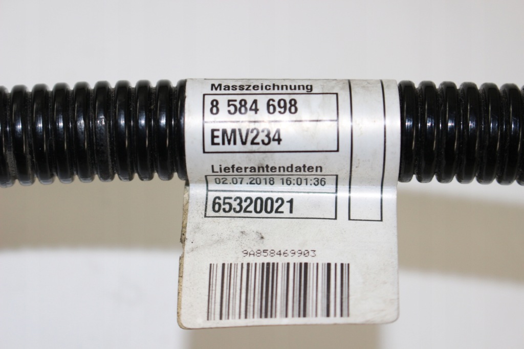 Шланг кабель генератора bmw f30 f31 8584698 Цена