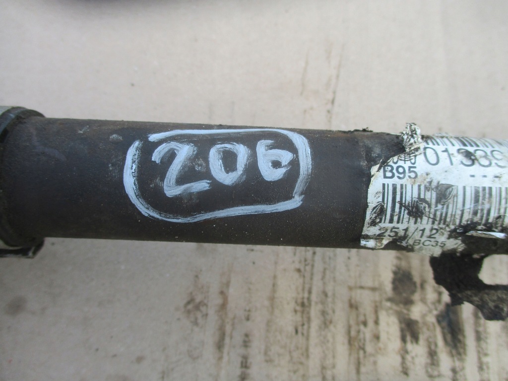 фото №5, Привідний вал права 391001339r renault megane iii 1.6dci