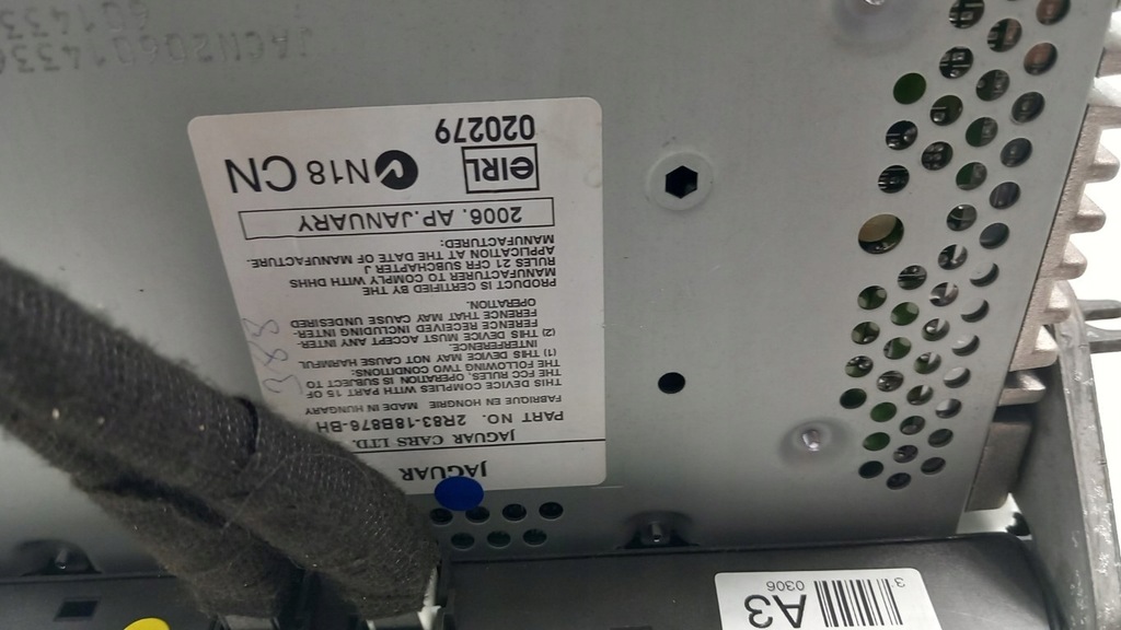 фото №4, Jaguar s-type радіо навігація 2r8310e889aj