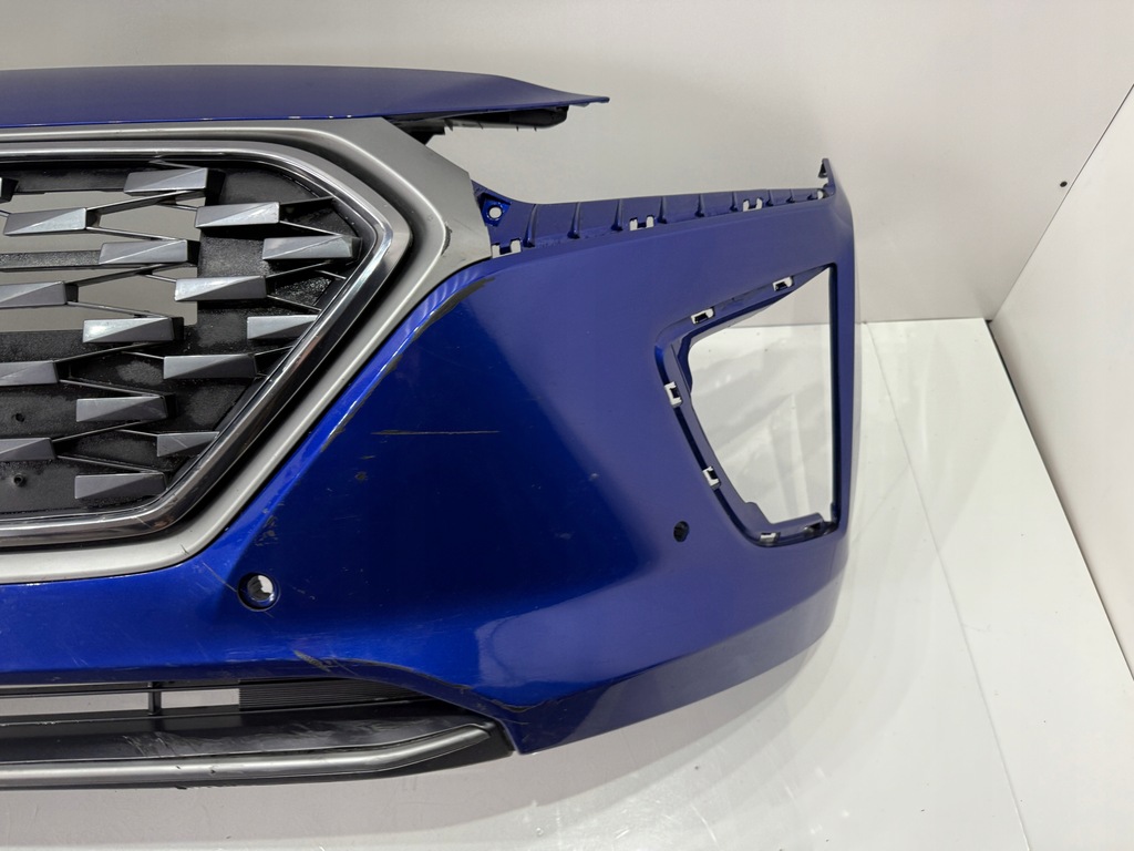 фото №7, Hyundai ioniq lift 19- бампер перед передний решётка радиатора решётка