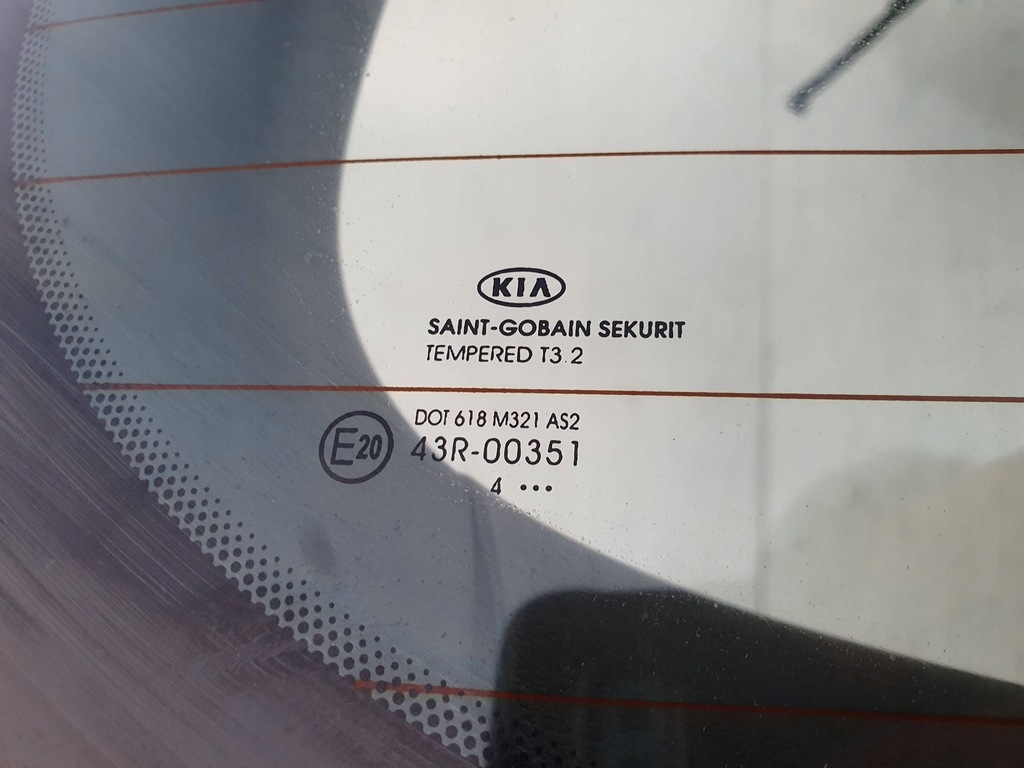 фото №8, Kia ceed 2 ii kombi задняя задняя крышка багажника багажника