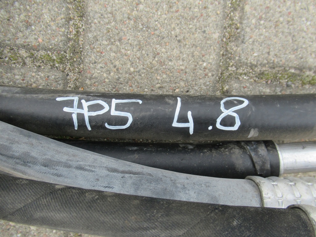 фото №11, Porsche cayenne 7p5 turbo шланг кондиціонера wody 7p0820886b 7p0820885b