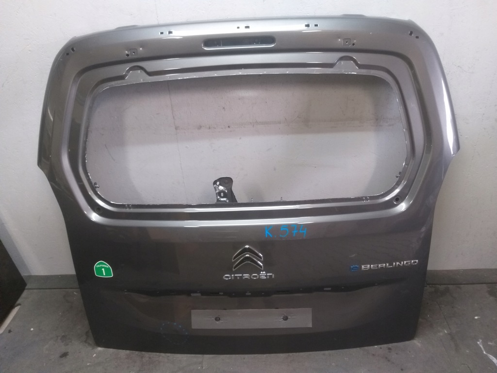 фото №1, Крышка багажника задняя citroen berlingo iv 4