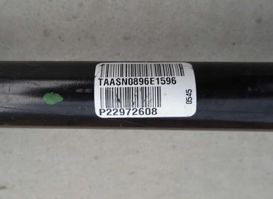 фото №2, 2016 camaro 3.6 v6 приводной вал półośka левый задняя