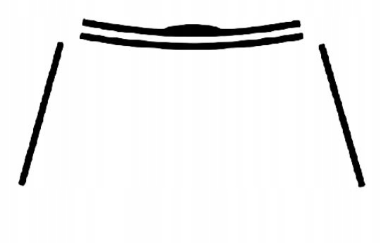 фото №1, Прокладка скло перед лобове renault symbol 98-05 d-0014