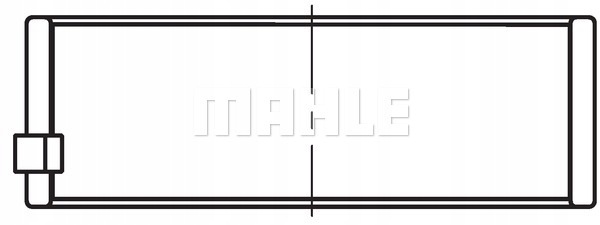 фото №1, Mahle 007 hs 18019 030 набір підшипник вала колінчастого