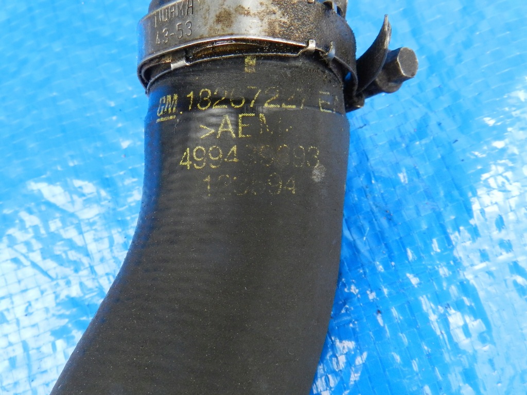 фото №3, Opel-części meriva b труба интеркулер 1.4 turbo