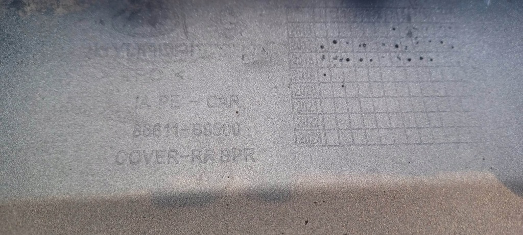 фото №6, Бампер задний hyundai i10 ii lift 86611-b9500