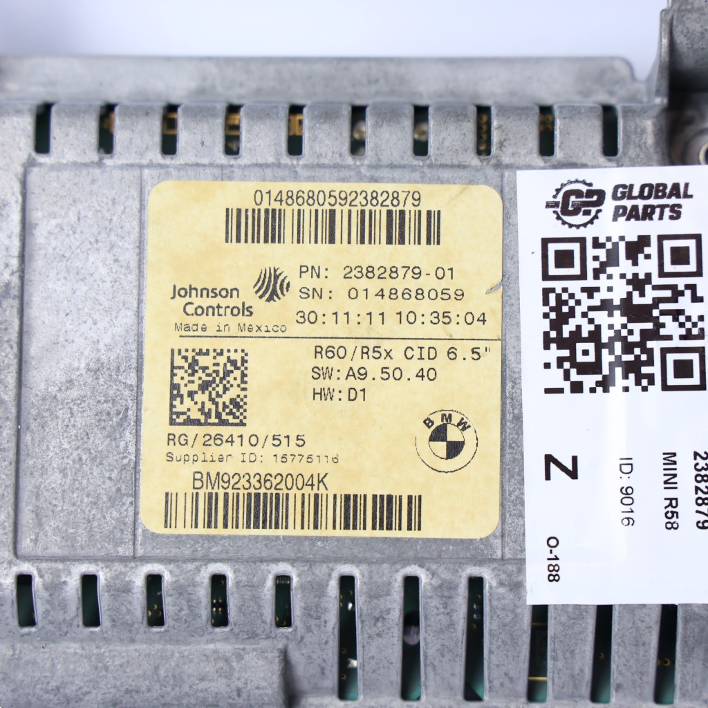 Mini r58 дисплей экран навигация 2382879 Оригинал