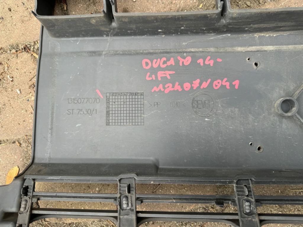 Fiat ducato iii 3 рестайлинг  14- jumper boxer бампер средний перед передний Оригинал