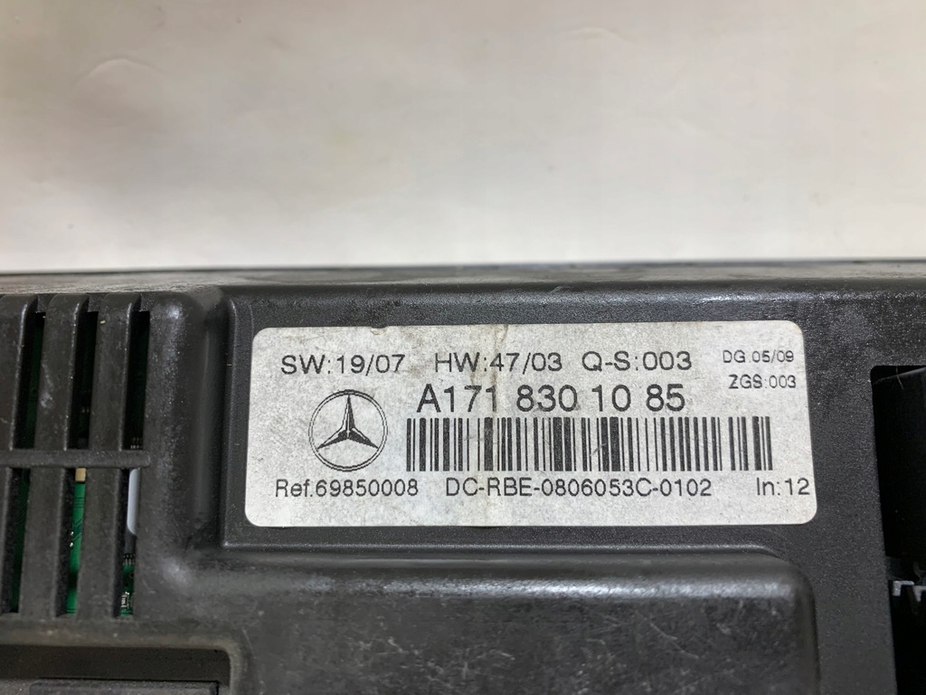 фото №9, Mercedes w171 панель керування вентиляція 1718301085