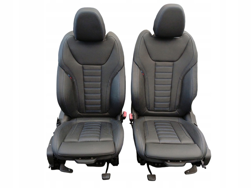 фото №14, Сидіння обшивки заднє сидіння шкіра оббивка комплект m набір bmw i4 g26 uk