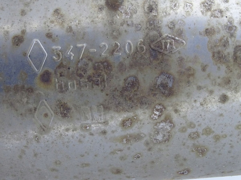 фото №9, Trafic ii vivaro 01-06 1.9 dci гаситель выхлоп