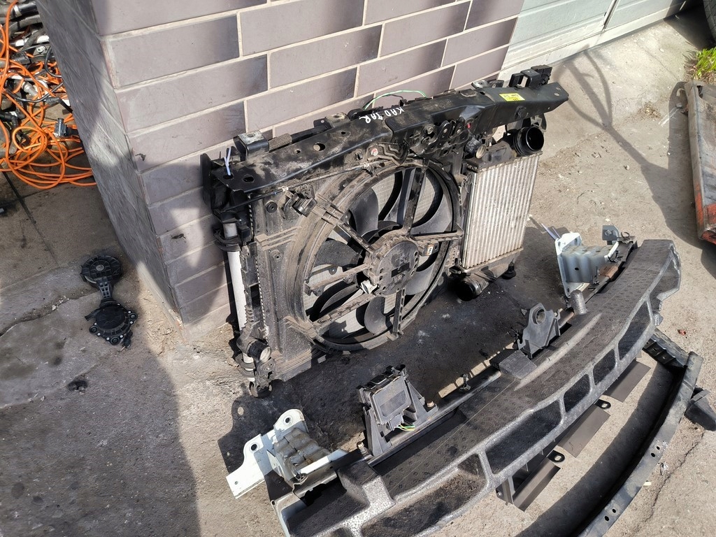 фото №5, Renault kadjar 1.5 dci pas передний усилитель радиатор балка комплект