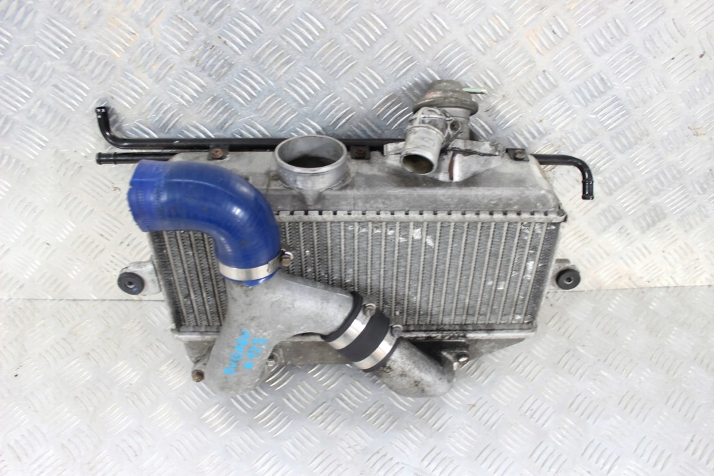 фото №3, Subaru impreza ii 00-07 4d wrx интеркулер труба y радиатор