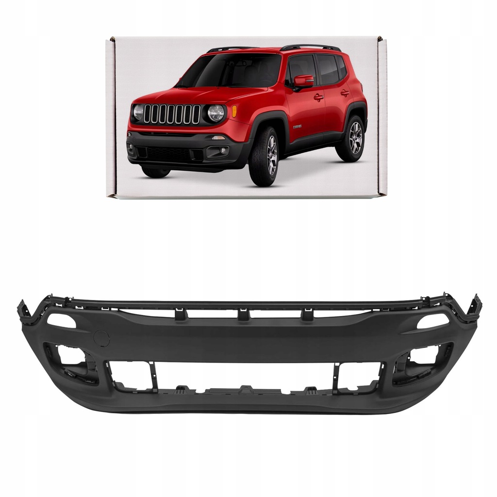 фото №1, Jeep renegade i bu 15-18 przed liftingiem бампер передний нижний 5xb40lxhaa