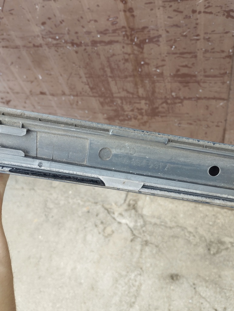 фото №12, Молдинг порог левая audi a4 b8 s-line 8k 8k0