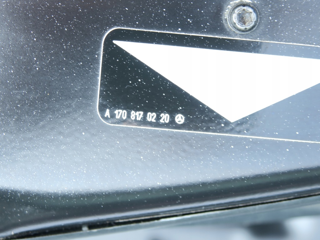 фото №9, Крышка багажника задняя pod antenę mercedes slk w170 r170 przedlift