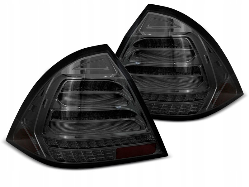 Купить Фонари mercedes w203 седан 00-04 led полоса smoke seq