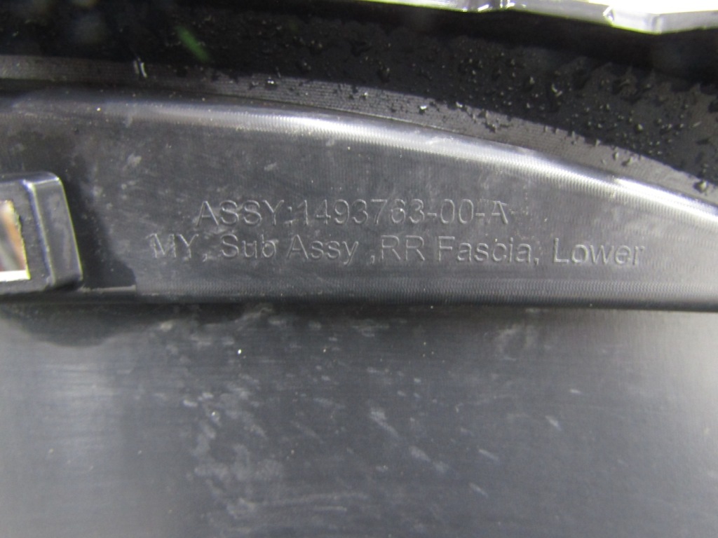 фото №9, Дифузор спойлер бампер задня tesla model y 20-