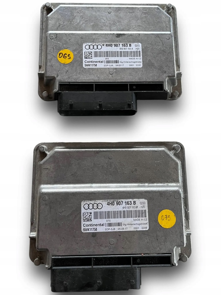 фото №6, Модуль бортовой компьютер блок управления привода дифференциал audi a8 s8 d4 lift 4h0907163b