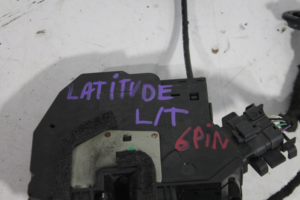 фото №2, Замок ручка левый задняя 6pin renault latitude 10-