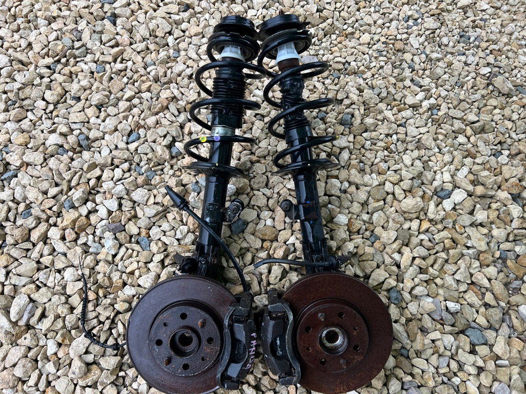 фото №1, Fiat panda ii поворотный кулак амортизатор левый 4x4