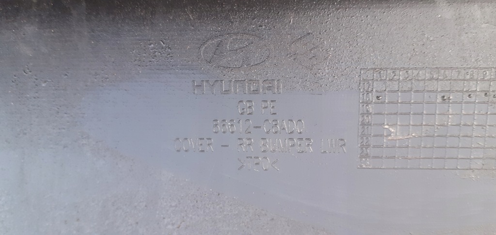 фото №7, Бампер задняя задний hyundai i20 ii 2 lift 18-19rok