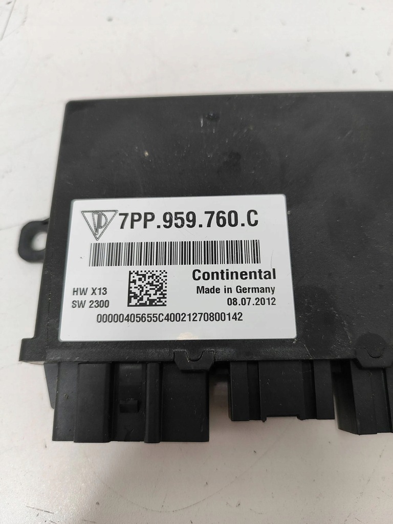 фото №5, Porsche cayenne 92a 2013 правая сторона модуль / блок управления сиденье