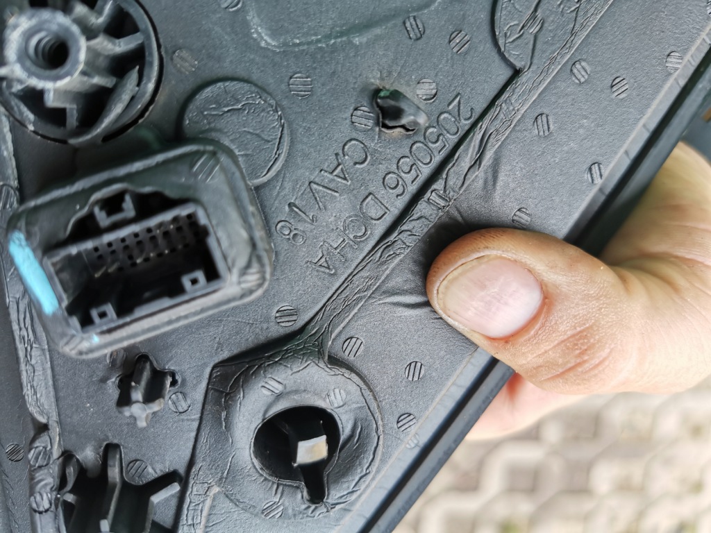 фото №8, Зеркало правое renault laguna iii 8 pin ted69 europa