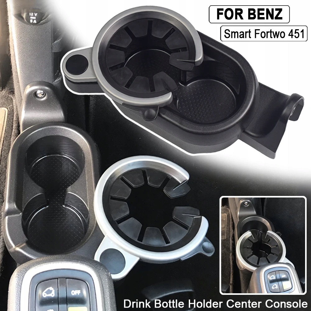 фото №9, Кронштейн na чашка w консолі центральної автомобіля do mercedes-benz smart fortwo