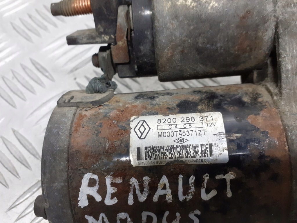 фото №3, Стартер renault modus 1.6 8200298371