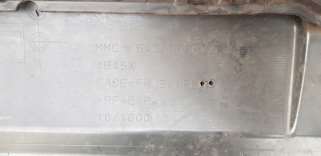 фото №12, Mitsubishi outlander iii бампер передний