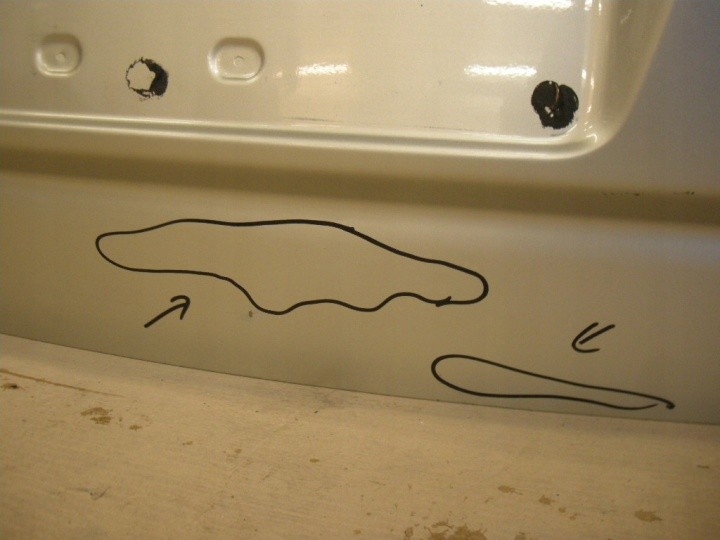 фото №3, Toyota corolla 2004 verso крышка багажника задняя