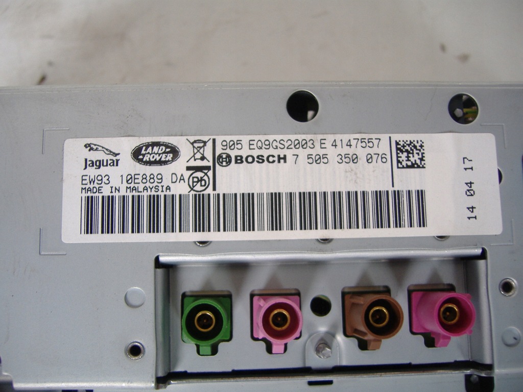 фото №4, Jaguar xj x351 навігація монітор радіо