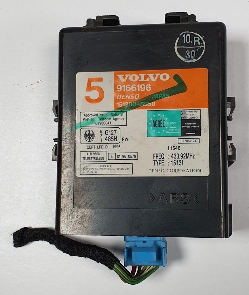 фото №1, Модуль замка центрального volvo v70 i 9166196