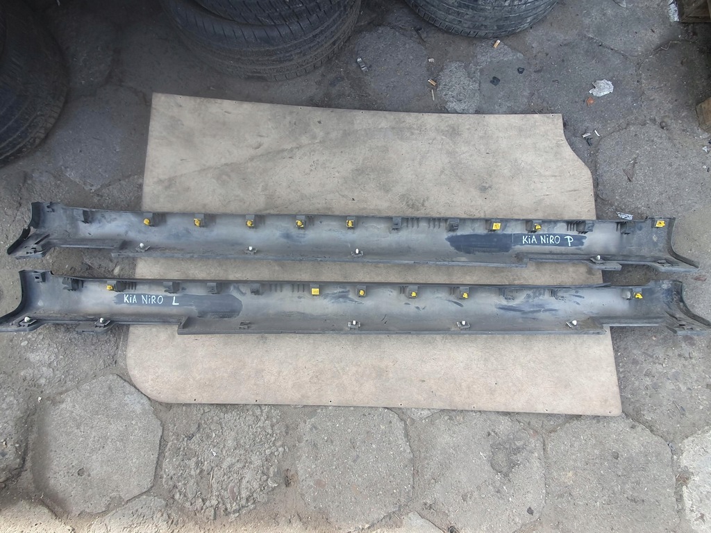 фото №5, Молдинг порог левая i правая kia niro i 87753 g5000 87754 g5000