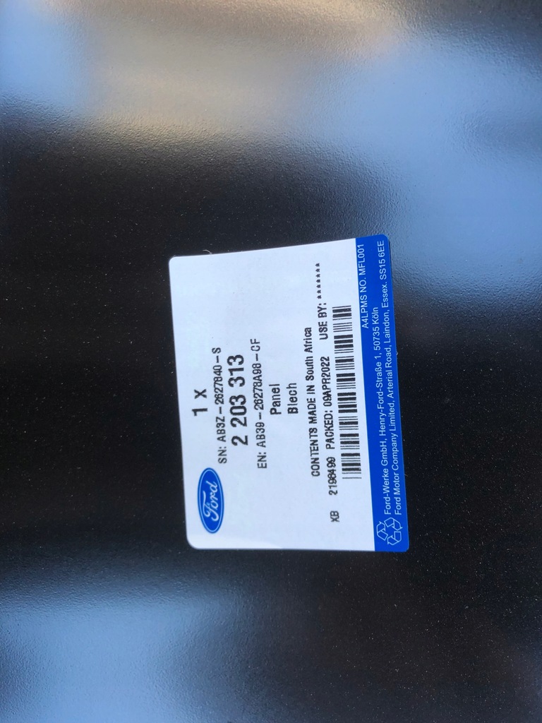 фото №7, Крыло левый перед ford ranger vi 2022-