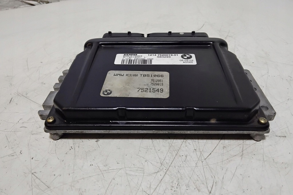 фото №4, Бортовий комп'ютер двигуна ecu mini cooper r50, r53 1214752001901 1.6l бензиновий