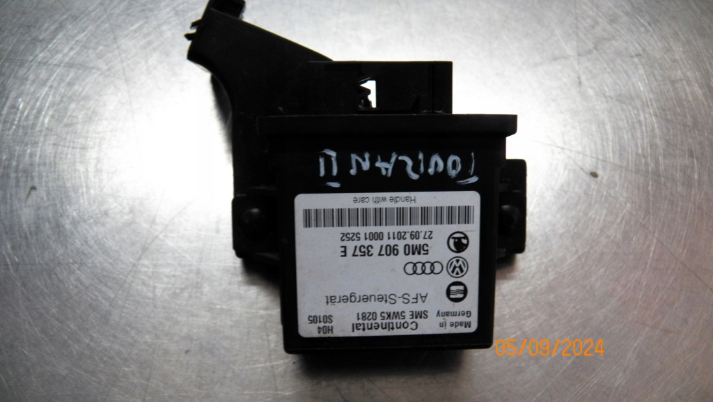 фото №1, Модуль блок керування світла vw touran ii 5m0907357e