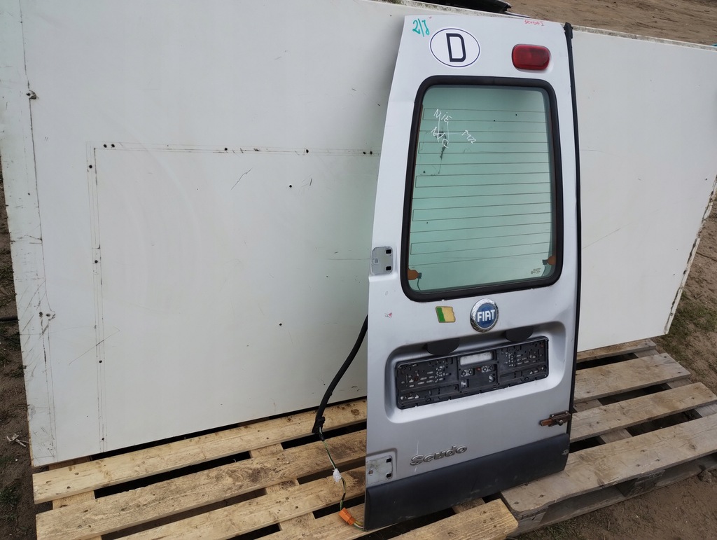 фото №3, Fiat scudo i двері ліва задня