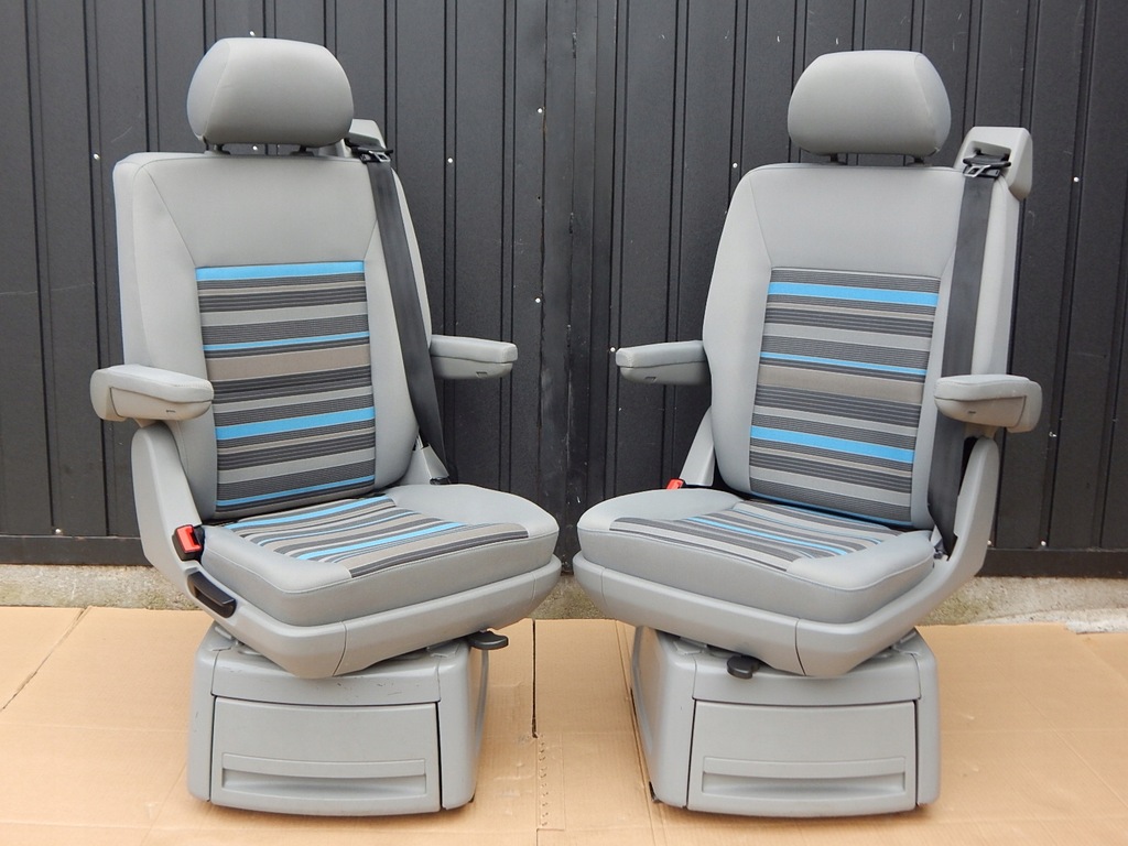 фото №8, Vw t5 t6 multivan california kamper сиденье поворотный задняя подлокотник takato