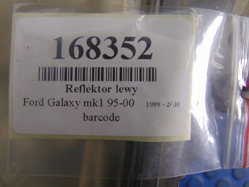фото №7, Ford galaxy mk1 фара левый 1305235532